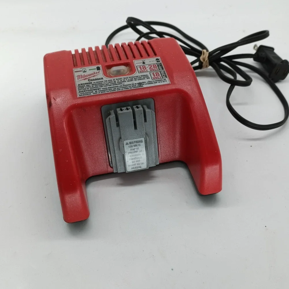 Milwaukee 48-59-2818 Li-Ion NiCd 18V 28V Multi-Voltage Battery Charger a8
